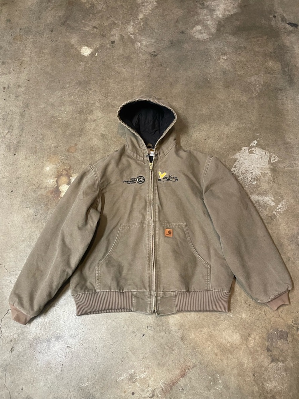 Carhartt J130 LBR Hooded Jacket